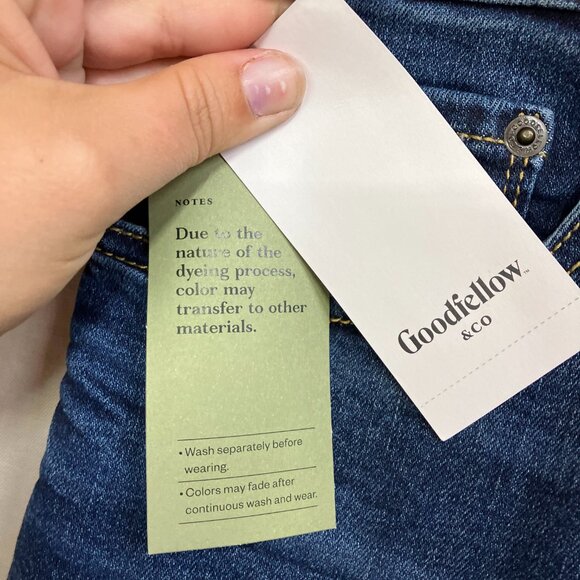 NWT Goodfellow & Co Men's 32X34 Casper Mid Rise Slim Fit Skinny Leg Full Jeans - Picture 6 of 16